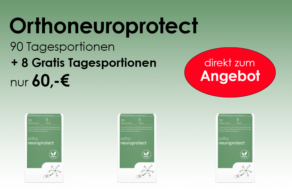 Orthoneuroprotect 90 Tagesportionen + 8 Gratis Tagesportionen